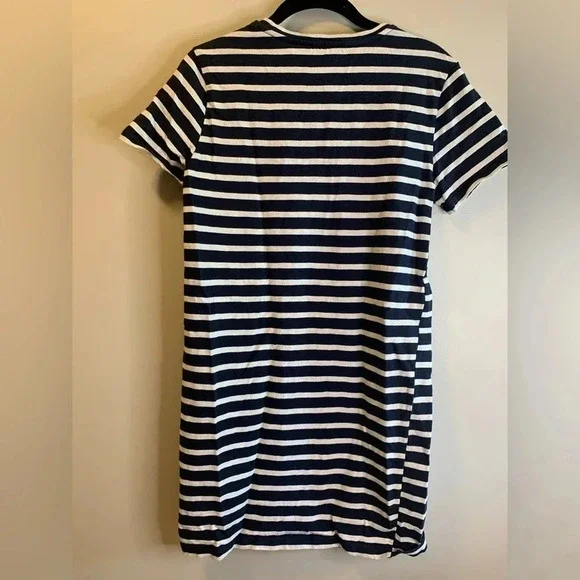Everlane Cotton Stripe T-Shirt Dress Size S - Picture 3 of 4